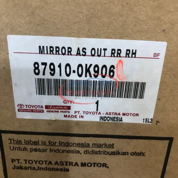 87910-0k260 87940-0k240 Kính Chiếu Hậu Innova - Hình ảnh 6