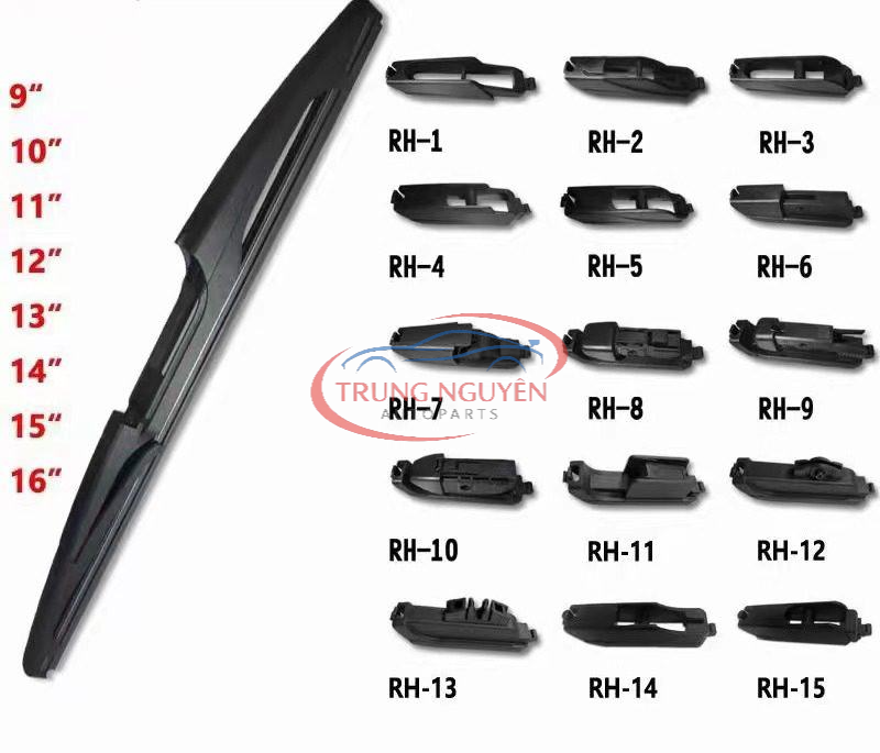 Gạt Mưa Sau Lexus RX350 - Mã 85242-0E100/85242-0E040 Chính Hãng, Bền Bỉ, Dễ Lắp Đặt - Hình ảnh 2