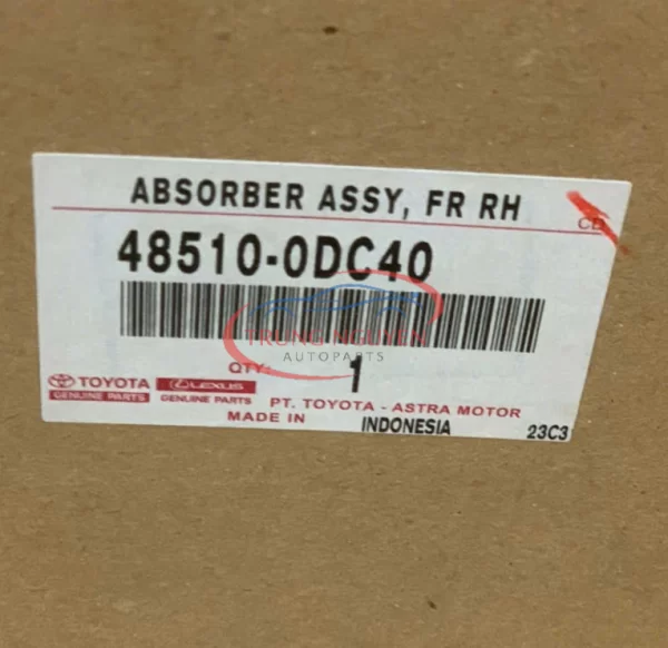 48510-0DC40 - Giảm Xóc Trước Xe Toyota Vios 2018 - Hình ảnh 2