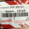 04466-33160 Má Phanh Sau Toyota Camry 2.4 07-2011 . 2.5 09-10 . 3.5 07-10 Avalon 07-2010 - Hình ảnh 3