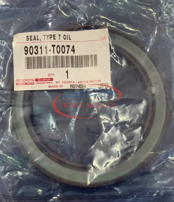 90311-T0074 - Phốt Đuôi Cốt Máy - Phớt Đuôi Trục Cơ Toyota Vios Yaris, Avanza, Rush