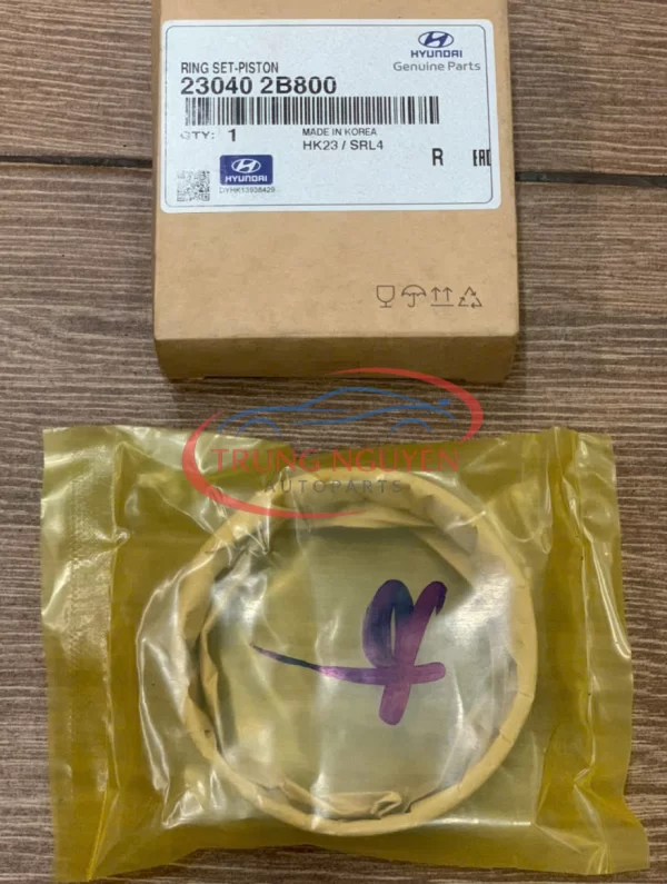 23040-2B800 - Vòng Piston Động Cơ Hyundai Accent KIA Rio1.6L đời 2012-2024